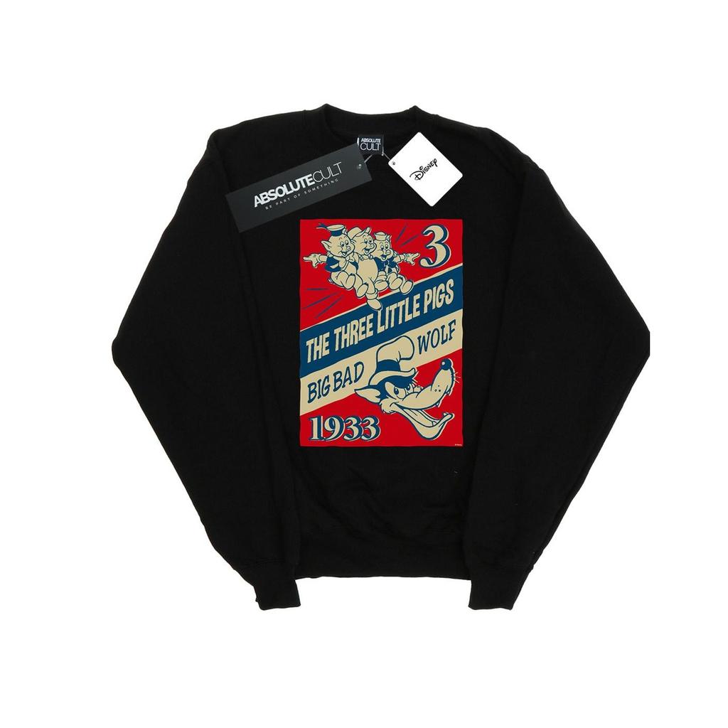 Disney Boys Three Little Pigs And The Big Bad Wolf Sweatshirt