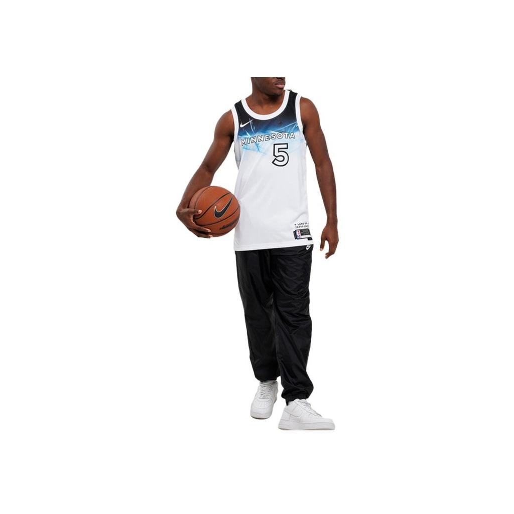 Nike Баскетбольная майка Edwards Timberwolves 24-25 City Edition SW, унисекс, белая FQ4350-100