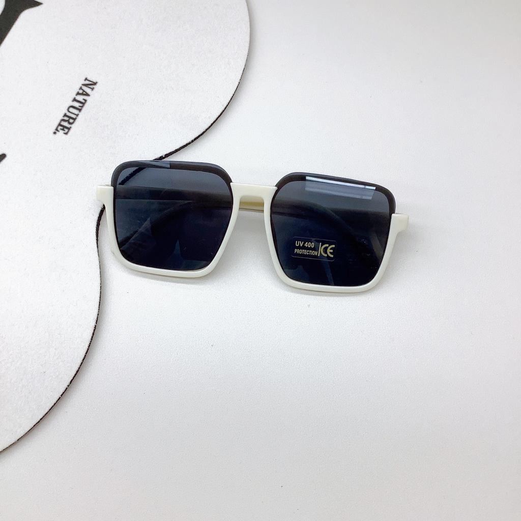 Vintage Box Children'S Sunglasses Fashion Trend Boys And Girls Uv Protection Styling Wear Sunshade Glasses