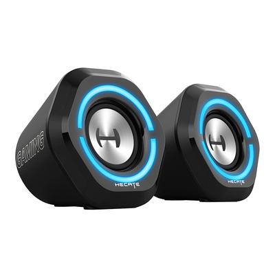 Игровой динамик EDIFIER Hecate G1000, мощность 5 Вт, Bluetooth 5.3, полнодиапазонный, USB/3,5 мм, RGB-подсветка, черный [Официальный японский дистрибьютор] ED-G1000-BK