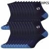 20 пар мужских носков средней длины Модные с надписью Подходят для повседневной носки на улице Защита от запаха Поглощающие пот Дышащие Повседневные носки
