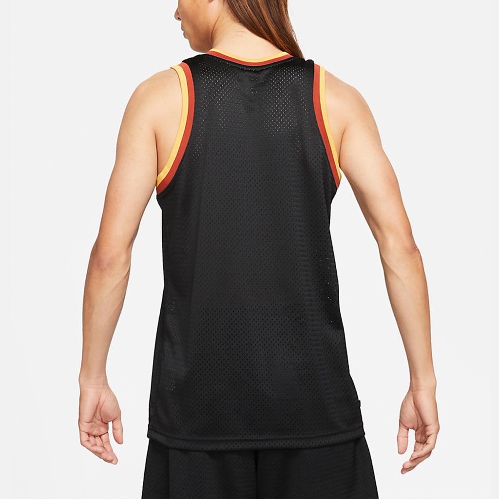 Nike Баскетбольный жилет Giannis Freak Contrast Logo Breathable Mesh для мужчин, черный DA5685-010