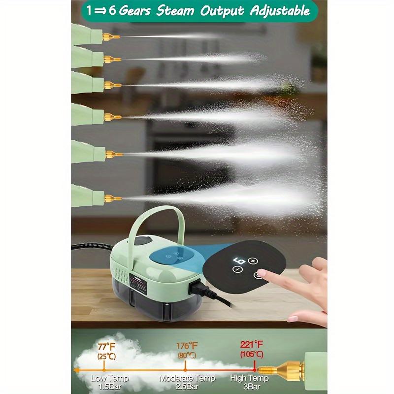 Car Cleaning Furniture Cleaning New 40.58 Oz High Temperature and High Pressure Steam Cleaner Household Small Kitchen Air Conditioner Washing Machine