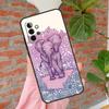 Cute Elephant Cartoon Phone Case For Samsung Galaxy A54 A34 A14 A55 A35 A25 A15 A52 A32 A12 A51 A71 A13 A33 A53