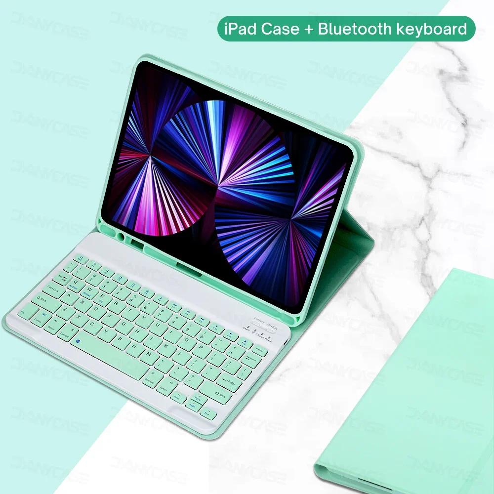 Для iPad Клавиатура с чехлом для нового iPad Air 11 M3 2025 Funda Съемная крышка-клавиатура