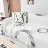 Modern Simple Four Seasons Universal Sofa Towel Retro All-Inclusive Non-Slip Cushion Chenille Living Room Sofa Cushion Cover Cloth