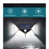 Multifunctional LED Solar Light With Motion Sensor Outdoor Garden Courtyard Waterproof Decoration 140° Lighting Wall Lamp
