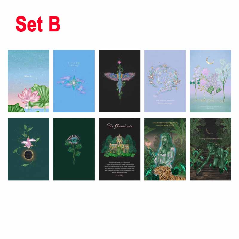 10/30 шт., темный настенный набор для коллажей, вдохновляющие цитаты, духовное искусство, постер, ретро-декор комнаты, эстетические фотографии, Y2k, современная живопись