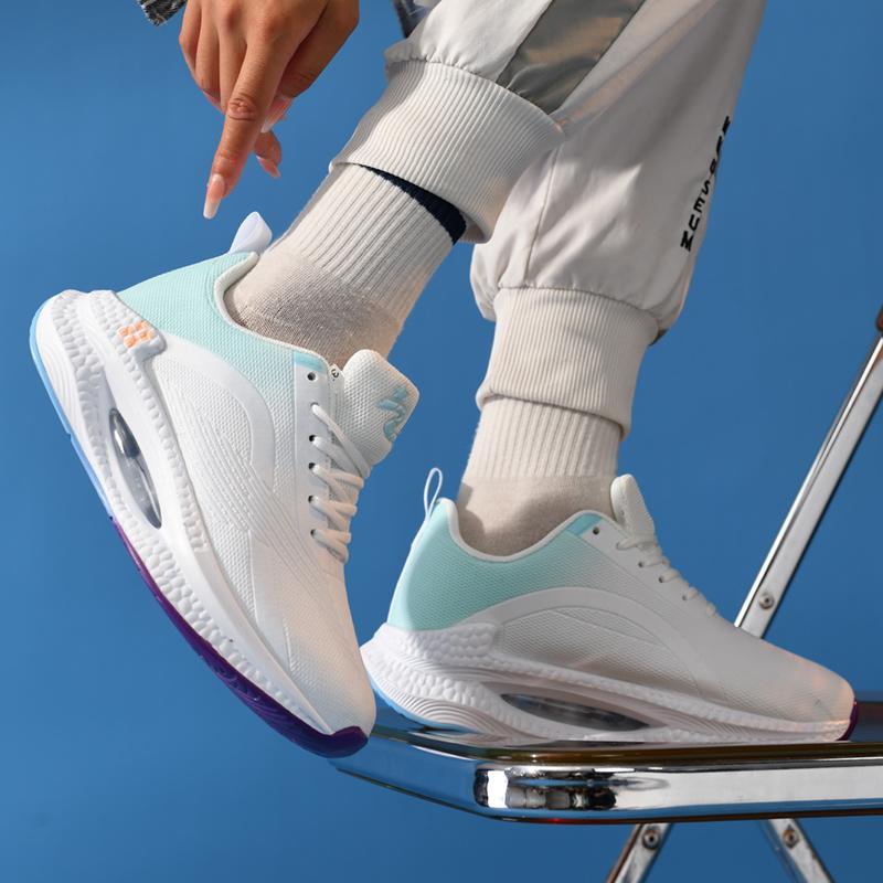 Легкие дышащие кроссовки, сетчатые дышащие резиновые кроссовки на воздушной подушке, кроссовки для пары, уличная обувь 36-45