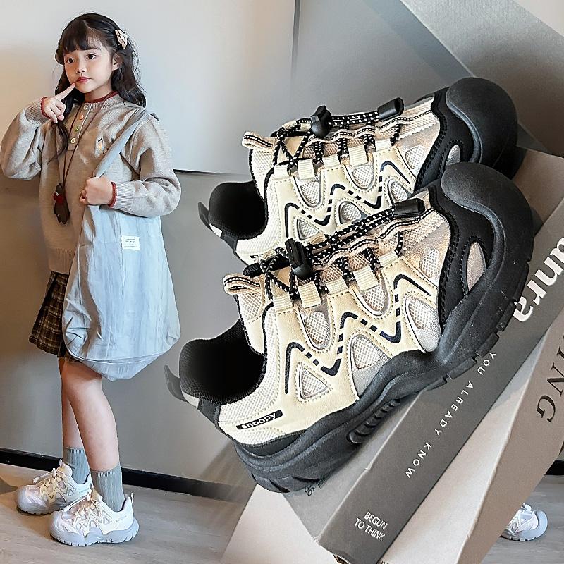 Autumn New Children's Shoes Korean Version Sports Shoes Children's Casual Shoes Students Outdoor Hiking Shoes