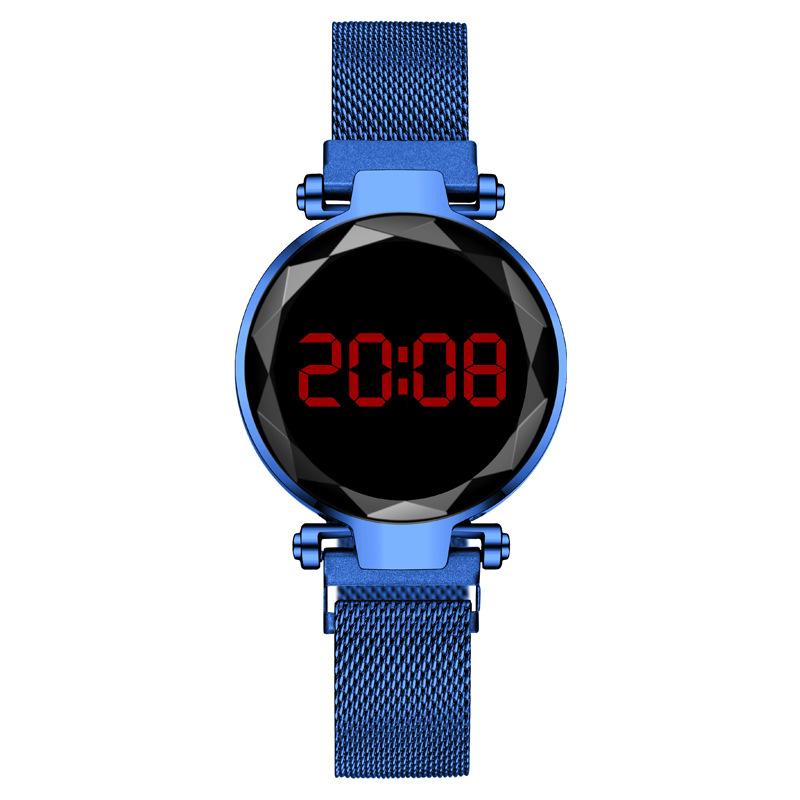 LED Electronic Watch Women's Watch Women's Watch Magnet Iron Magnet Lazy Processing Customization