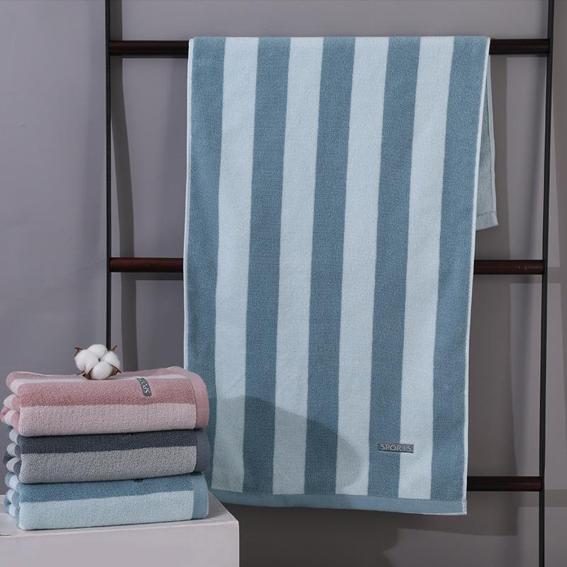 1 PC Towel Cotton Towel Thickened Household Adult Quick-drying Absorbent Wash Face Bath with Pure Cotton Towel Multipurpose Use Absorbent Towels