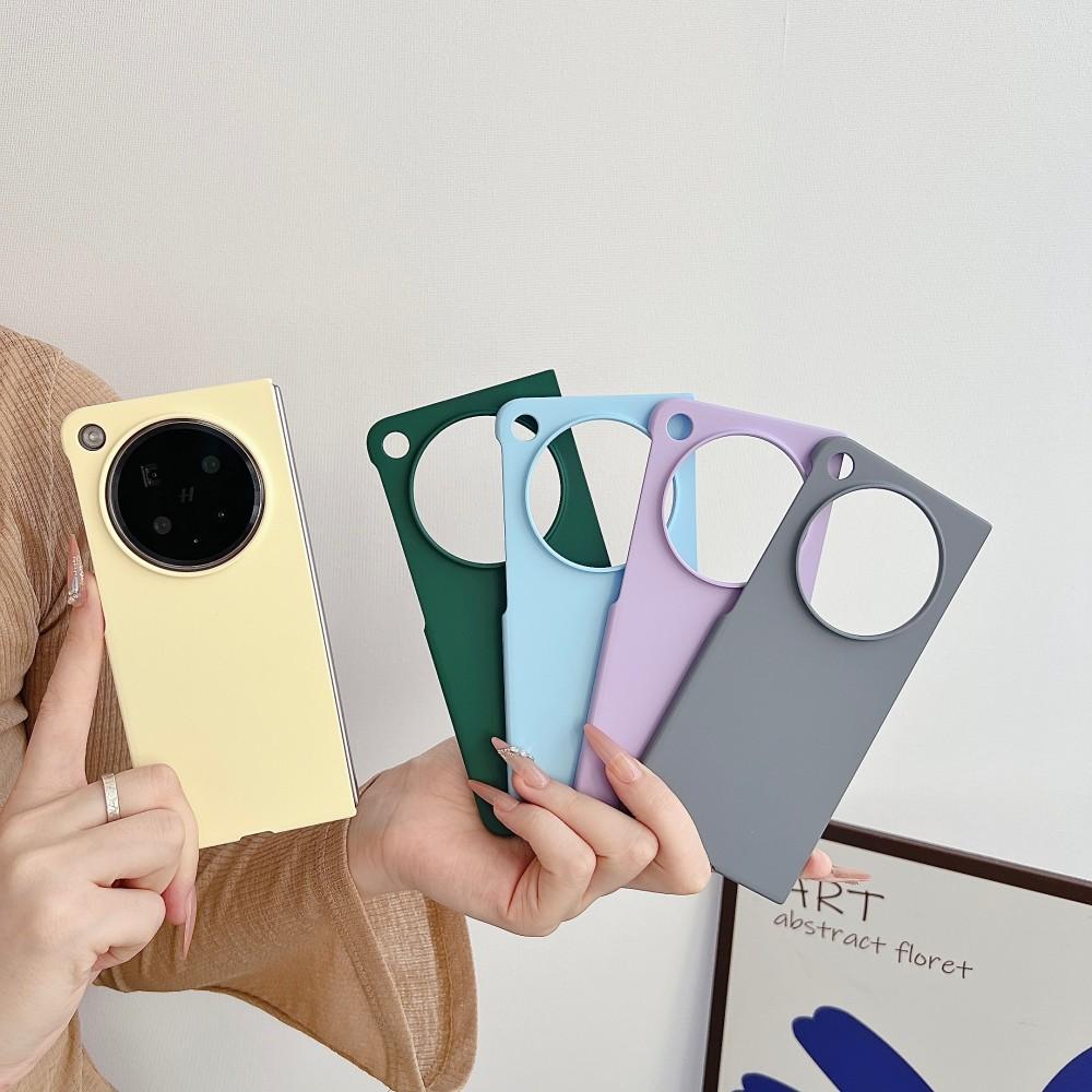 For OPPO Find N6 Solid Color Phone Case Shockproof PC Hard Shel Ultra-Thin Protective Back Cover
