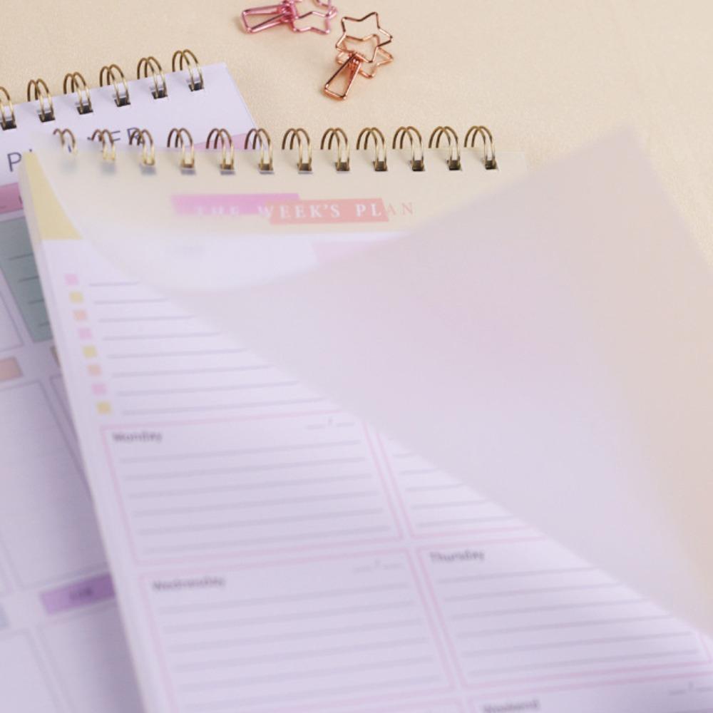 Plan Book To Do List Notebook Stationery Weekly Planner Notebook Schedule Book  Daily Plan