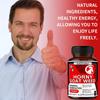Powerful combination, ginseng root powder, natural energy support, 120 capsules