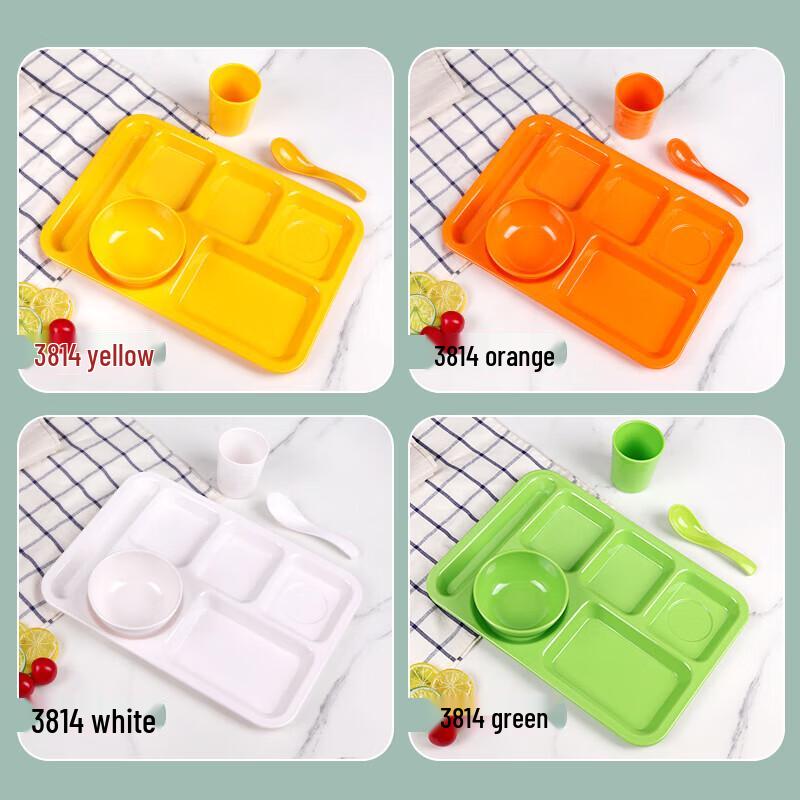 Commercial Melamine Divided Lunch Tray