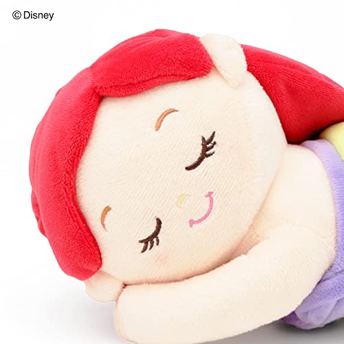 Подушка для тела MORIPiLO Ариэль, Подушка для сна Disney (S), приблизительно. 30 см, Гипоаллергенная Микроткань, Большая Плюшевая Игрушка, Зеленый, Disney, Morishita Pillows