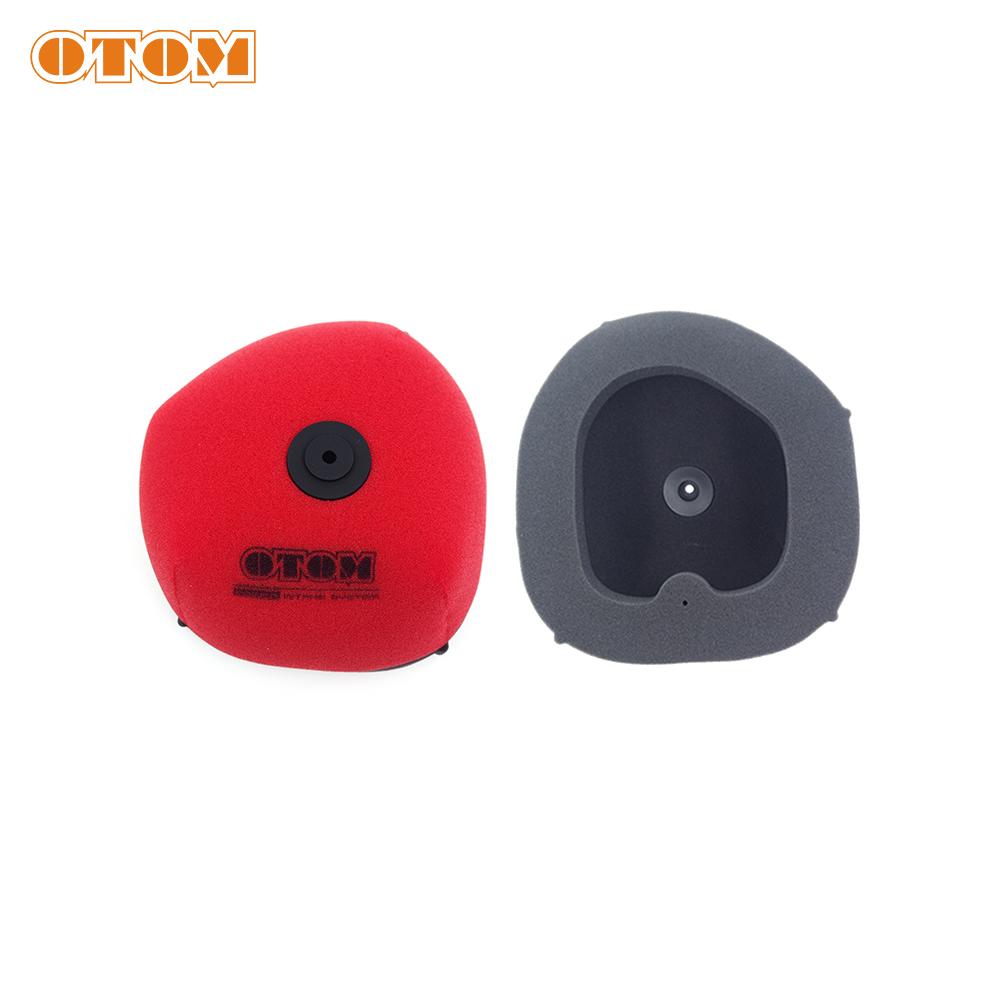 2Pcs Motorcycle Air Filter For SUZUKI RMZ250 2019-2024 RMZ450 2018-2024 Cleaner Intake Sponge Element Dual Foam Layer Protector