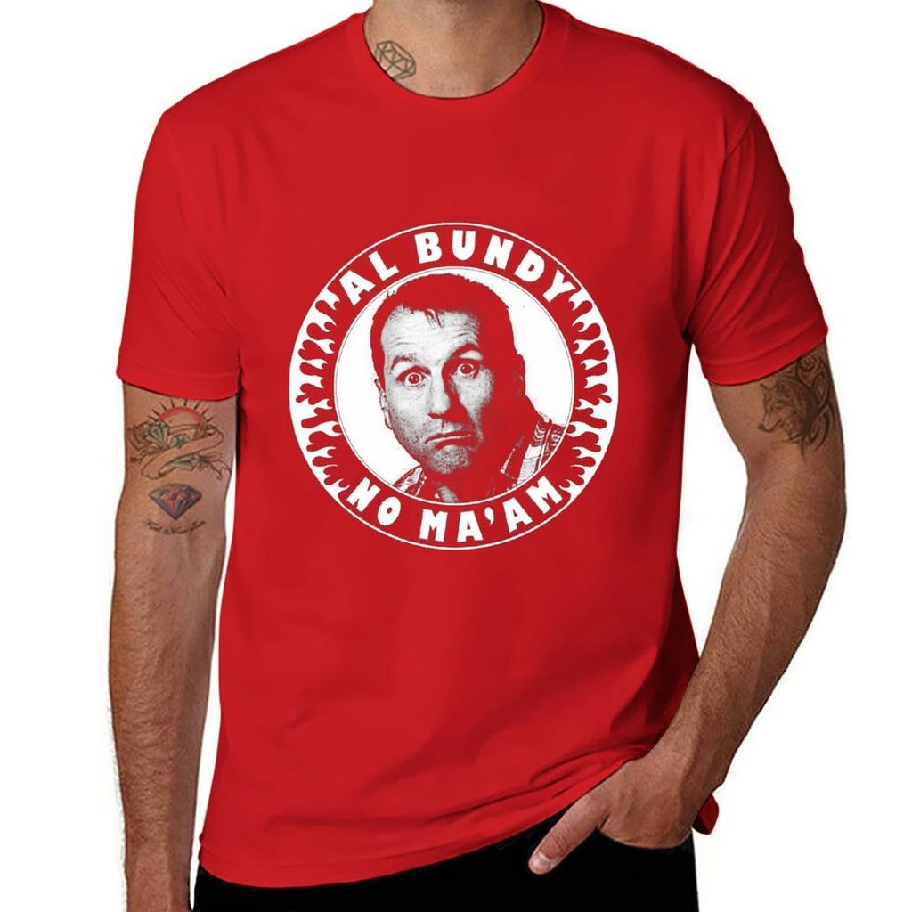 Al Bundy No Maam Tshirt Graphic T Shirts Summer Tops Customs Cute Tops Tee Shirts For Unisex