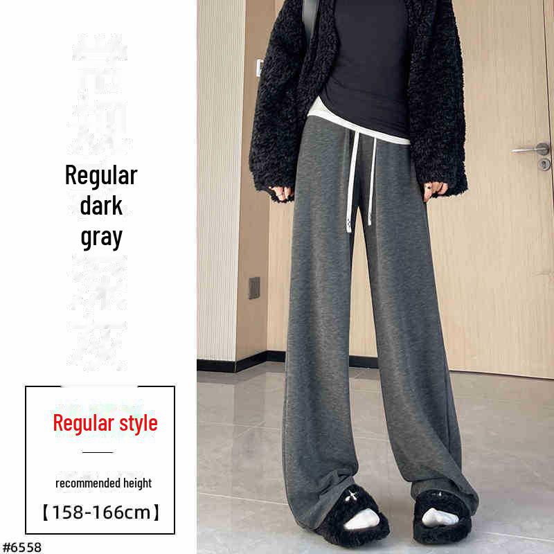 Женские широкие бежевые теплые брюки на бархатной подкладке