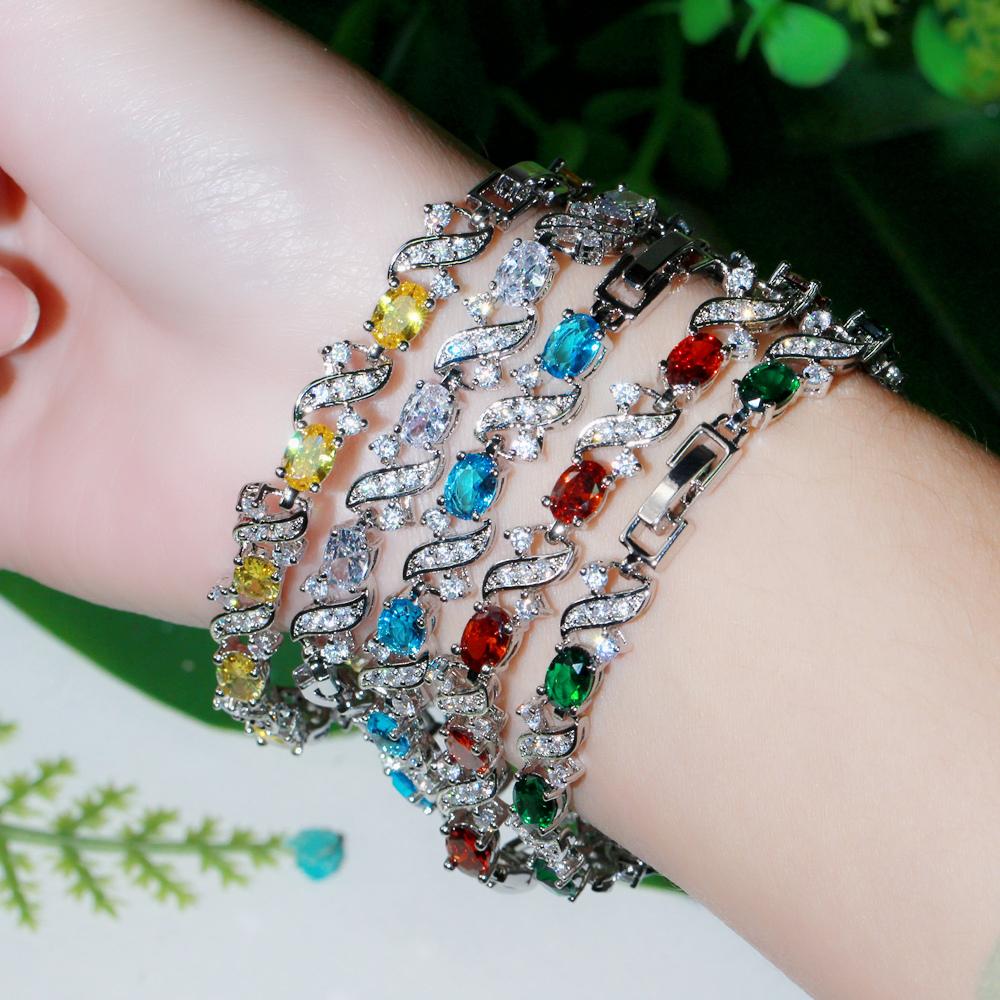 WWJ элегантный модный браслет с кубическим цирконием для женщин, аксессуары для вечеринок, ювелирные изделия