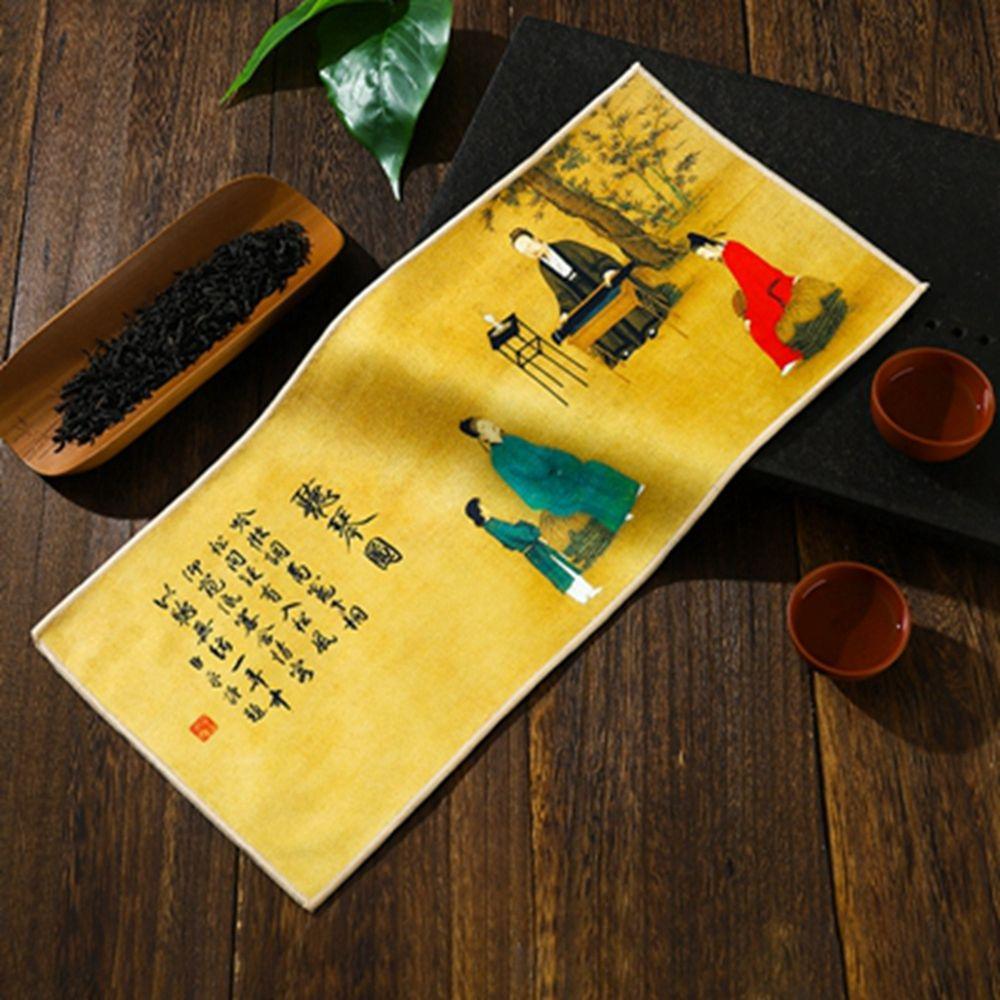 Китайский Толстый Чайный Сервиз Аксессуары Высококлассный Бытовой Профессиональный Чайное Полотенце Подставки Салфетка для Чая