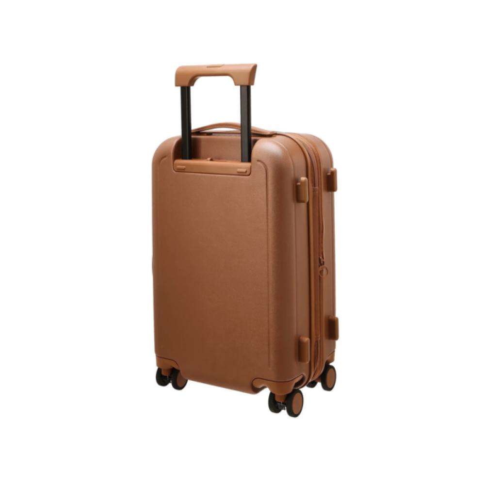 Daks Brown Solid Polycarbonate Hard Carrier 21inch Dbba6e521w2