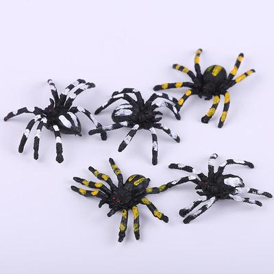 Пластиковая маленькая игрушка-паук - Симуляция страшного узора для детских розыгрышей