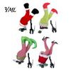 Xmas Tree Accessory Christmas Elf Shaking Leg Decoration, Electric Santa Claus Embellishments for Tree, cHalf Body Ormament Party Ornament