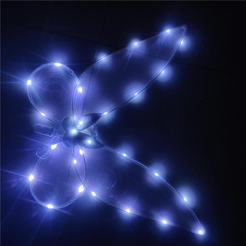 Большие Красочные Крылья Бабочки Феи Складные Крылья Ангела Реквизит Для Детского Фестивального Выступления Сценические Костюмные Аксессуары