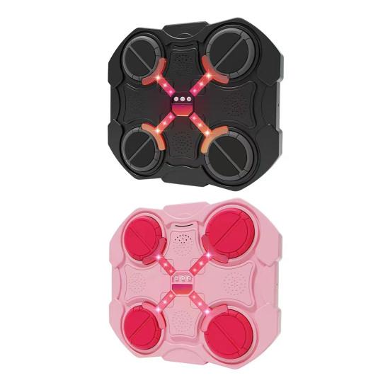 1 комплект музыкальной боксерской машины, настенная, совместимая с Bluetooth, регулируемая, умная, светодиодная, боксерская тренировочная мишень, боксерская подушка, домашний тренажерный зал, тренировочное оборудование