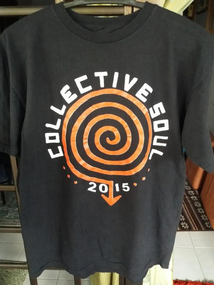 Collective Soul 2015 Tour Cotton Short Sleeve Gift For Fan Tshirt Unisex T-Shirt