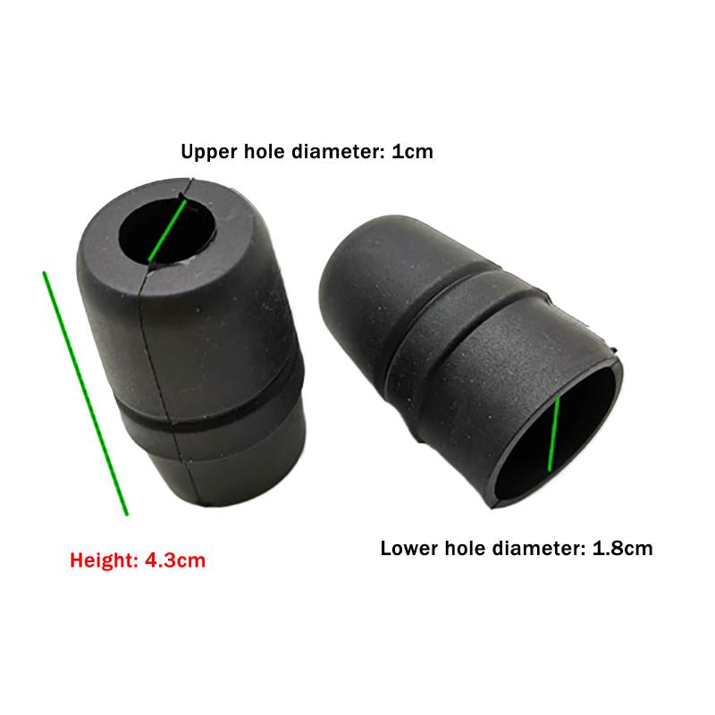 2PCS Motorcycle Scooter Mirror Seal Dust Proof Sleeve For CG125 GN125 YBR125 YBR250 TTR225 GN250 125cc 150cc 250cc