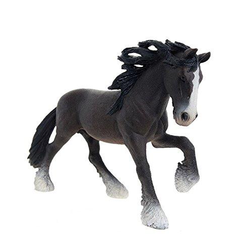 Schleich Фигурка лошади Шайр из Farmworld 13734 (мужчина)