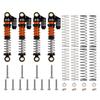 Injora 45Mm Aluminum Threaded Shock Absorber Oil Damper For 124 Rc Crawler Fms Fcx24 Fcx18 Upgrade