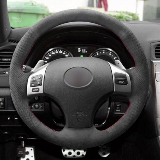 Замшевая кожа Накладка на руль Накладка для Lexus IS IS250 IS300 2006-2011