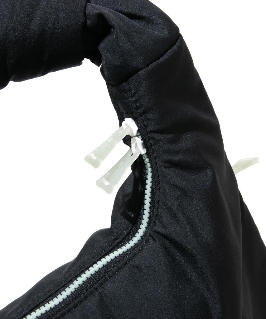 [go Slow Caravan] 338103 Fluffy Moon Shoulder Bag, Black, Free Size