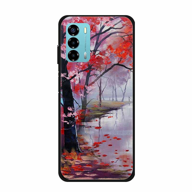 Cool Silicone Cover for ZTE Blade V40 Vita Case Printed Fashion Soft Back Cover for ZTE Blade V40Vita Case Protective Shells