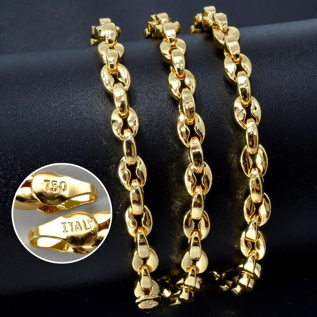 Exquisite Women's Retro Pig Nose Necklace: 18k Gold-Plated Italian Clavicle Chain