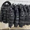 Mens Unisex White Goose Down Hooded Puffer Coat Waterproof Windproof Winter Jacket