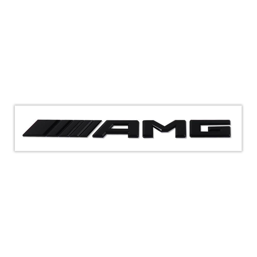 Auto 3D AMG Sticker For Mercedes Benz W201 W203 W204 W213 W177 W212 W205 W124 W211 CLA GT SLK GLA W176 Rear Letter Badge Sticker