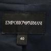Emporio Armani Long Sleeve Jacket 40 Navy System Women Used