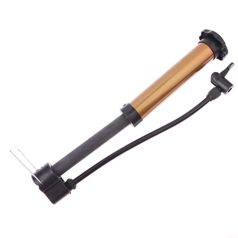 1 шт. Портативный велосипедный насос 80 PSI Ручной велосипедный насос Надуватель для шин шаров Клапан Шредера Напольный насос Велосипедные аксессуары