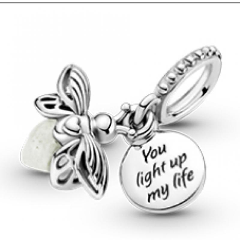 Pandora Glow In The Dark Firefly Dangle Charm 799352c01