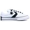 Converse Кроссовки для скейтборда Puff Player, нескользящие, износостойкие, низкие, унисекс, бело-черные, A14721C