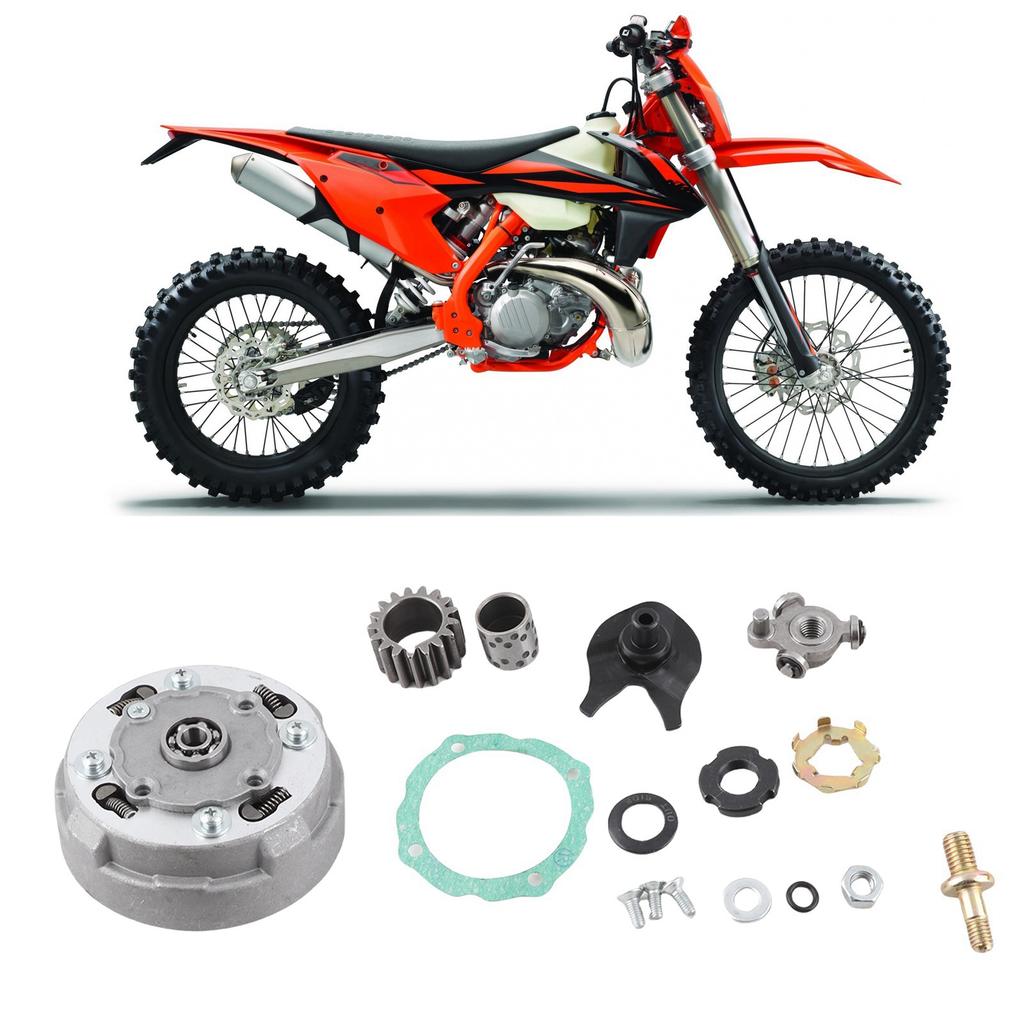 Полуавтоматическая сборка сцепления 17 зубцов для 50cc 110cc 125cc 135cc ATV Dirt Bike Go Karts