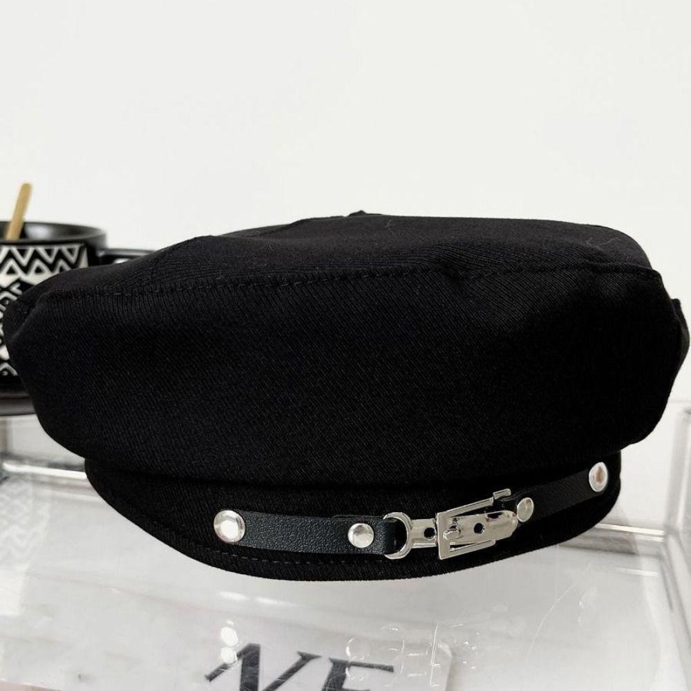 Металлическая цепочка плиссированная шляпа-берет солнцезащитная плиссированная восьмиугольная кепка шляпа художника облаков на открытом воздухе