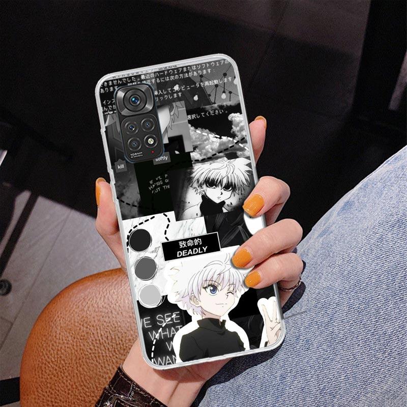 Hunter X Killua Phone Case For Xiaomi Redmi Note 15 14 13 12S 12 11 Pro Plus 14S 11S 11E 10 10S 11T 5G Personalized Cover Redmi