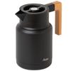 Термокувшин Rivers Keto 1200 мл Термопот Легко моется Холодный горшок Настольный горшок Термос Горшок Черный (Тепло/Холод) Тепло/Холод