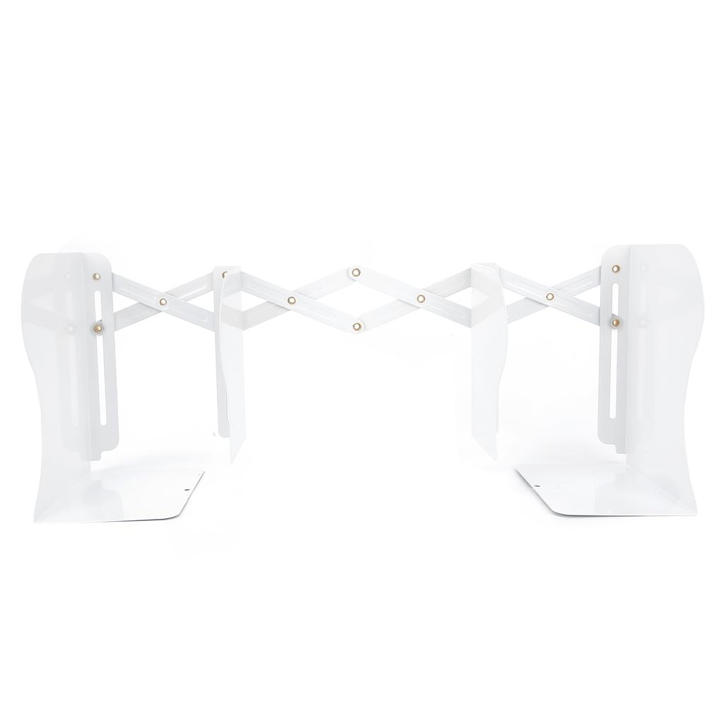 Students Adjustable Bookends Expandable Desktop Book Organizer Holder for Home Office
